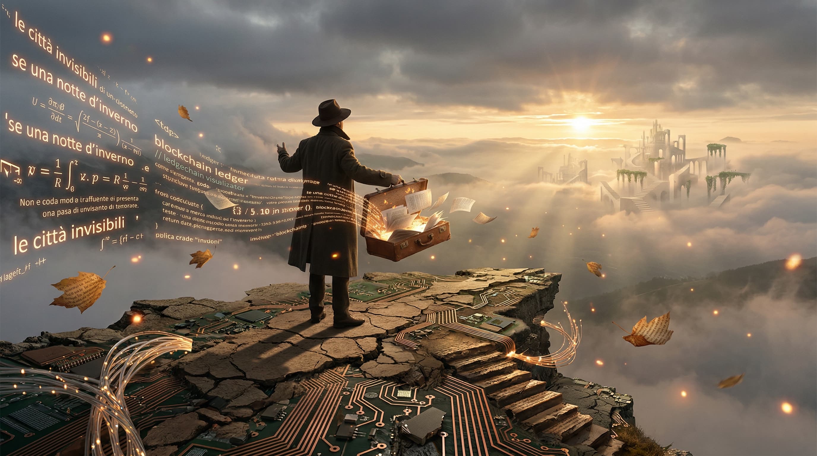 Italo Calvino Unsicherheit trifft KI und Krypto