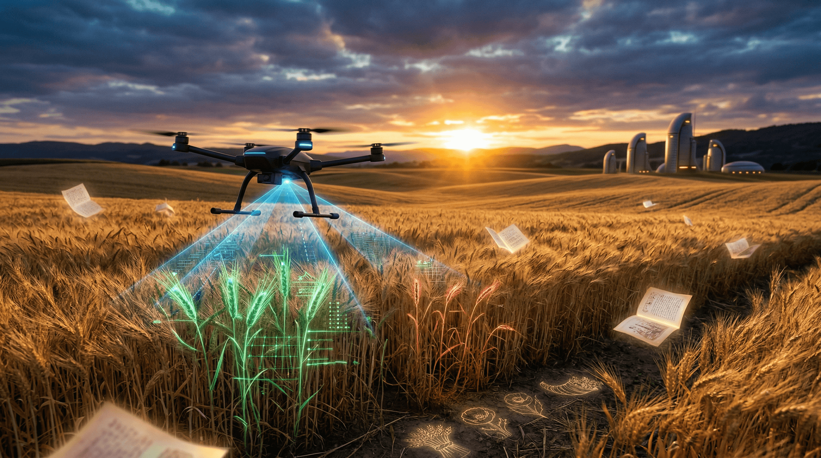 AI-Drohnen Weizen boosten BookTok-Sci-Fi um 25 Prozent