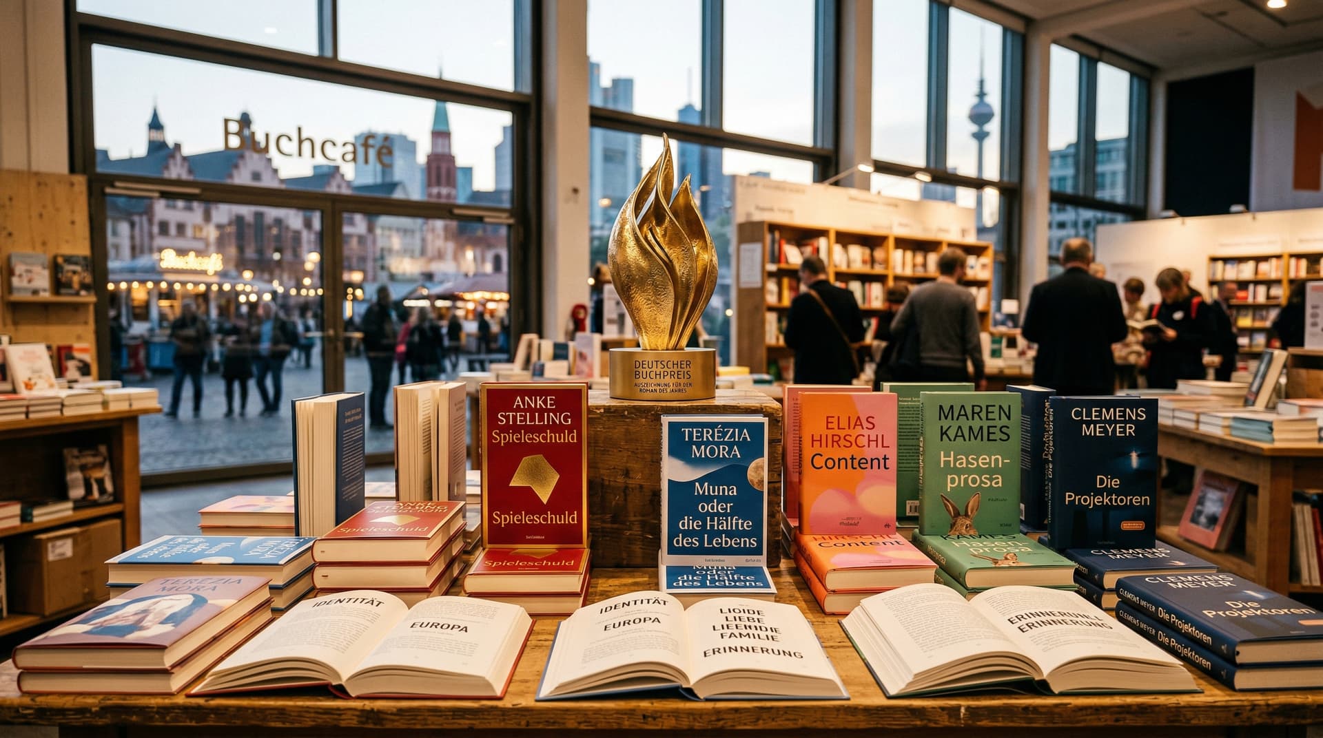 Deutscher Buchpreis 2024: Longlist mit Mut und Vielfalt