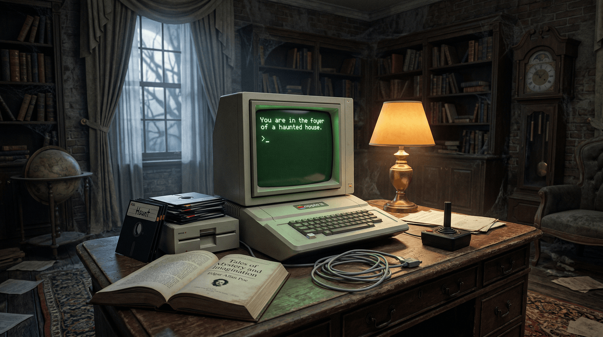 Haunt Textadventure: 100+ Räume bei 60 FPS online