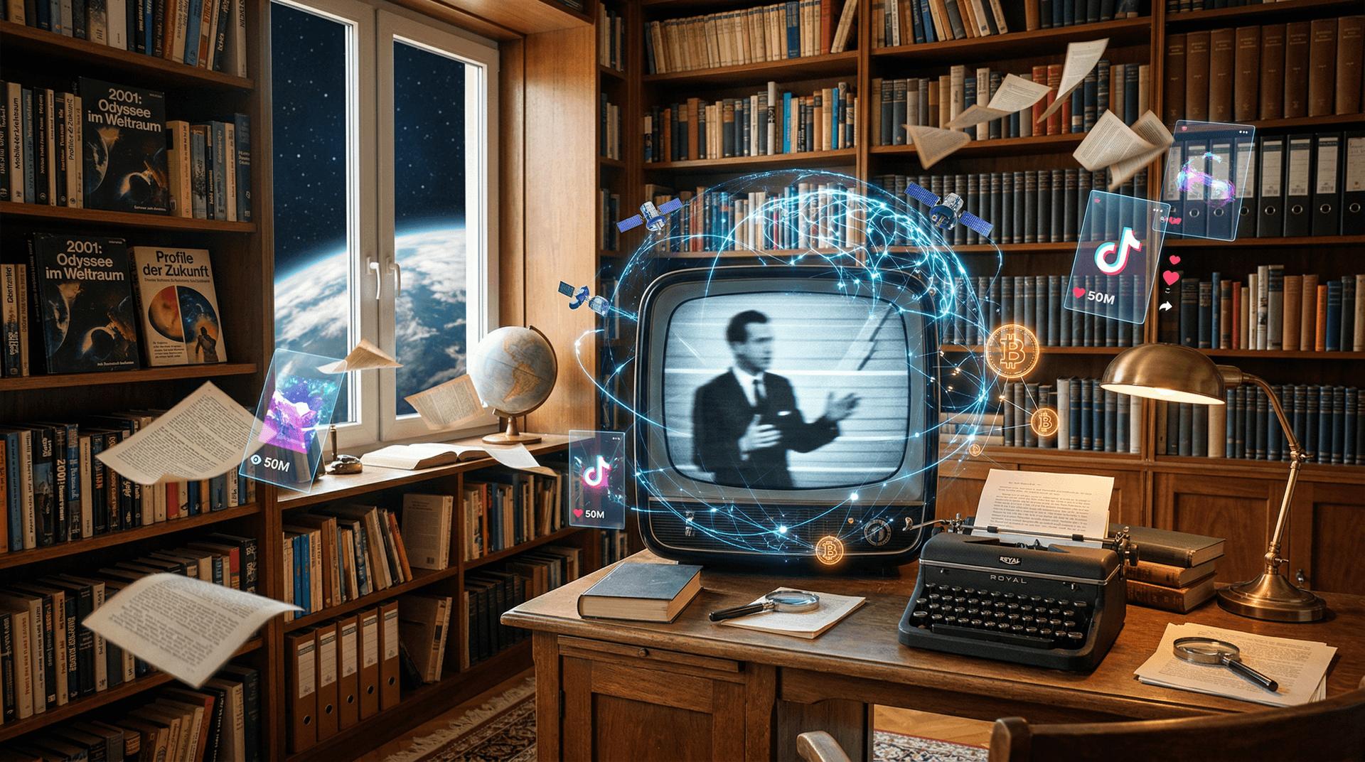 Clarke-Vorhersagen 1964: 50 Mio BookTok-Views boosten Sci-Fi 35%