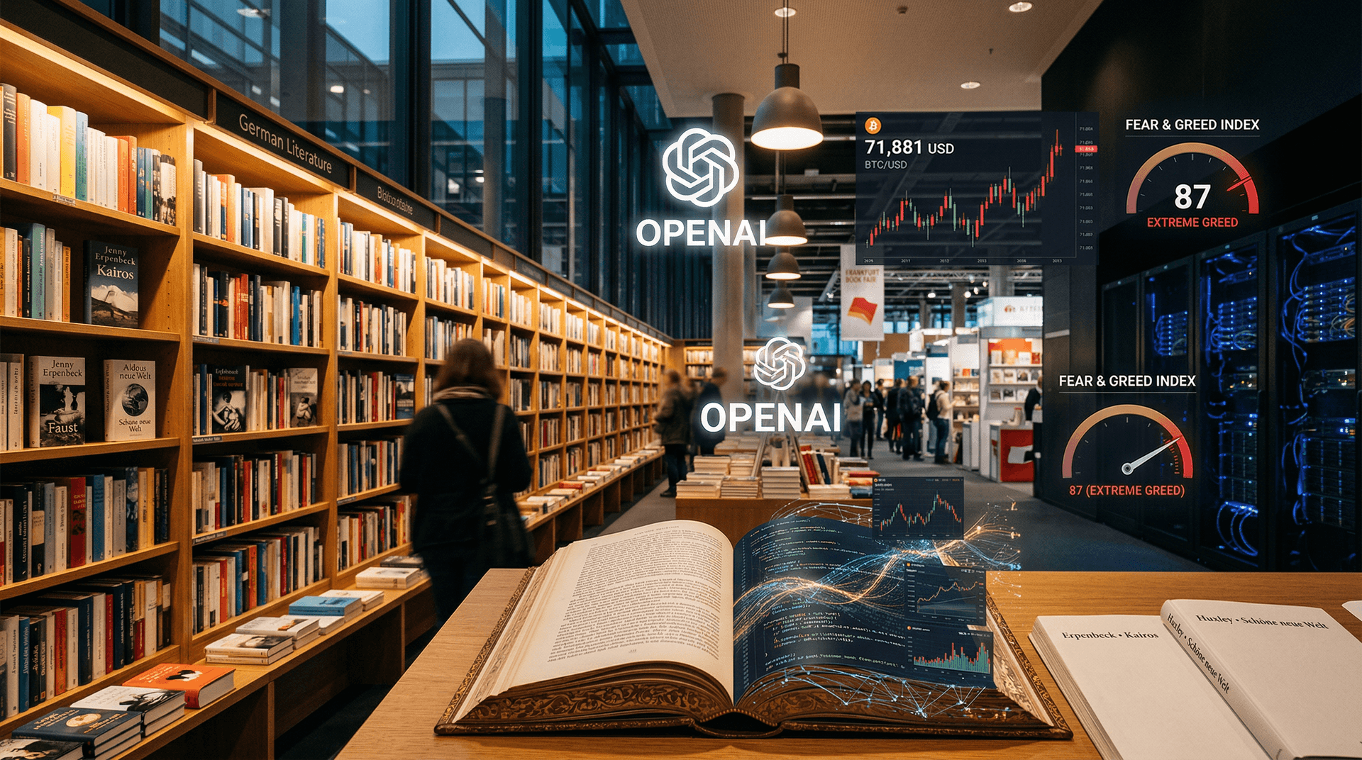 OpenAI Sozialismus-Debatte: Fear & Greed Index fällt auf 12 Punkte