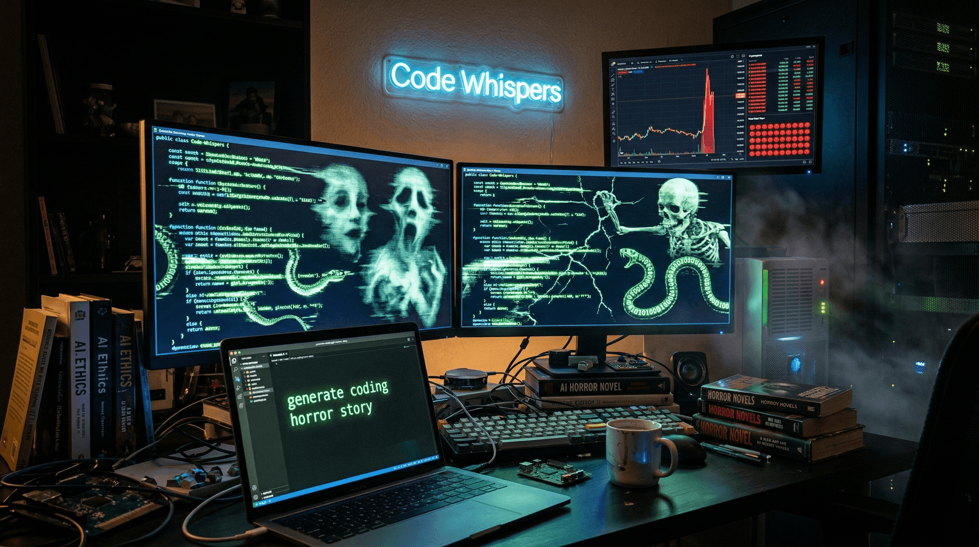 KI-Coding-Horror 'Der flüsternde Code' knackt 45 Mio BookTok-Views