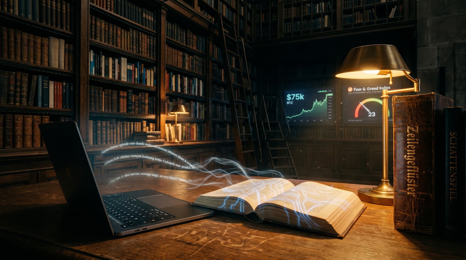 KI-Kritik Literatur: NYT warnt vor KI bei Fear & Greed 23