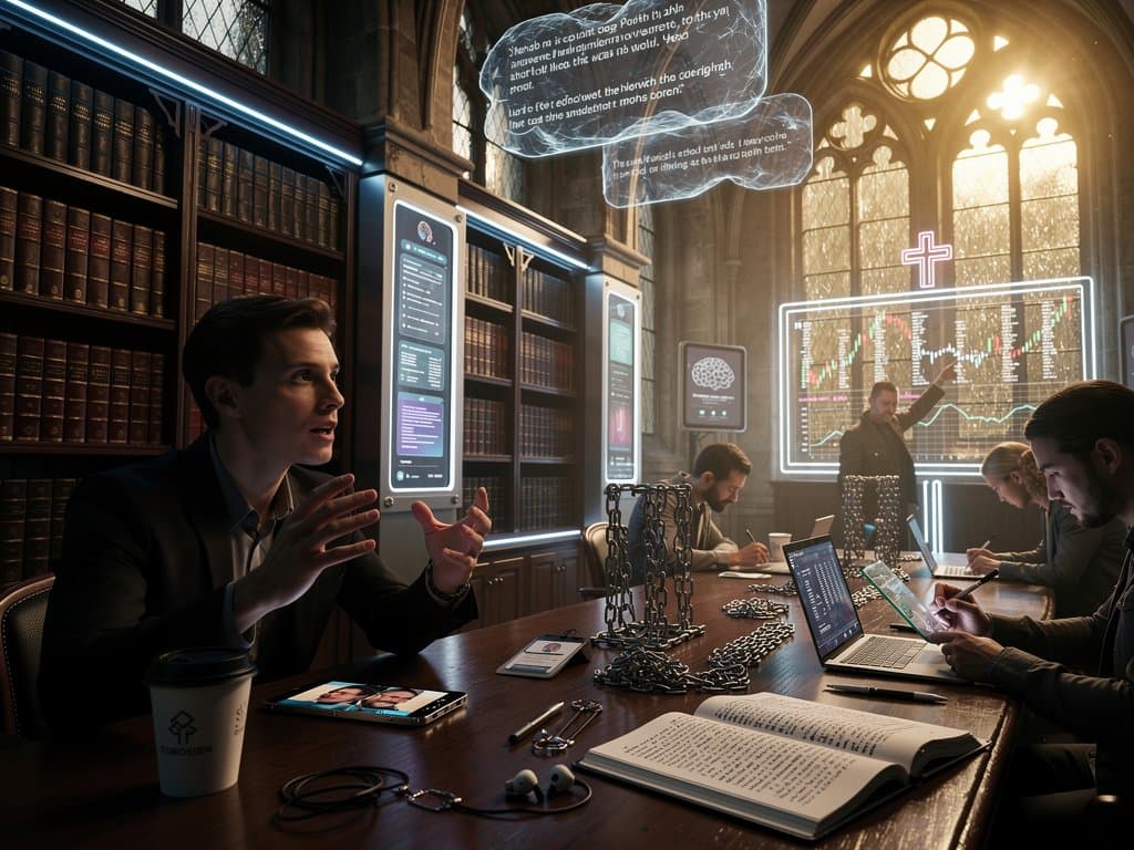 BookTok-Trend mit Jesus Christ AI, Bibel und Crypto-Charts